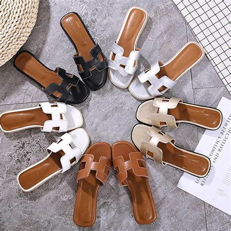 hermes sandals dupe white|hermes oran sandals look alike.